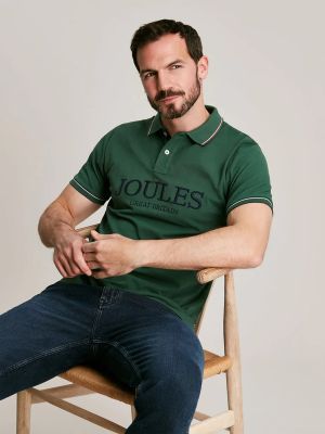 Joules Polo Shirt Dark Green  
