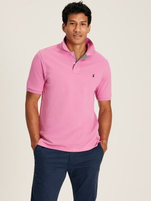Joules Woody Polo Shirt Mauve