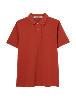 Joules Woody Polo Shirt Soft Red