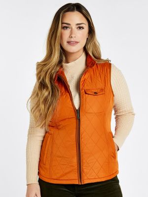 Dubarry Rathdown Quilted Gilet Cayenne