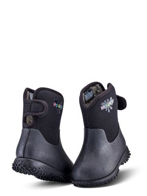 Muddies Puddle Toddlers Welly Black