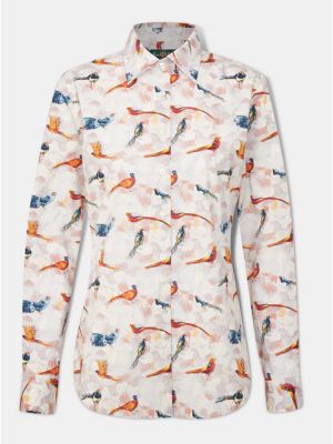 Alan Paine Lawen Bird Print Shirt