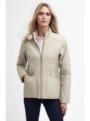 Barbour Women's Swallow Quilted Jacket Light Sand