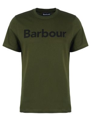 Barbour Logo Tee Olive