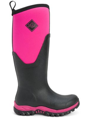 Muck Boots Women's Arctic Sport II Tall Black/Hot Pink